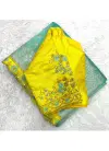 Tew Fancy Embroidery Lace With Sequence Work Saree